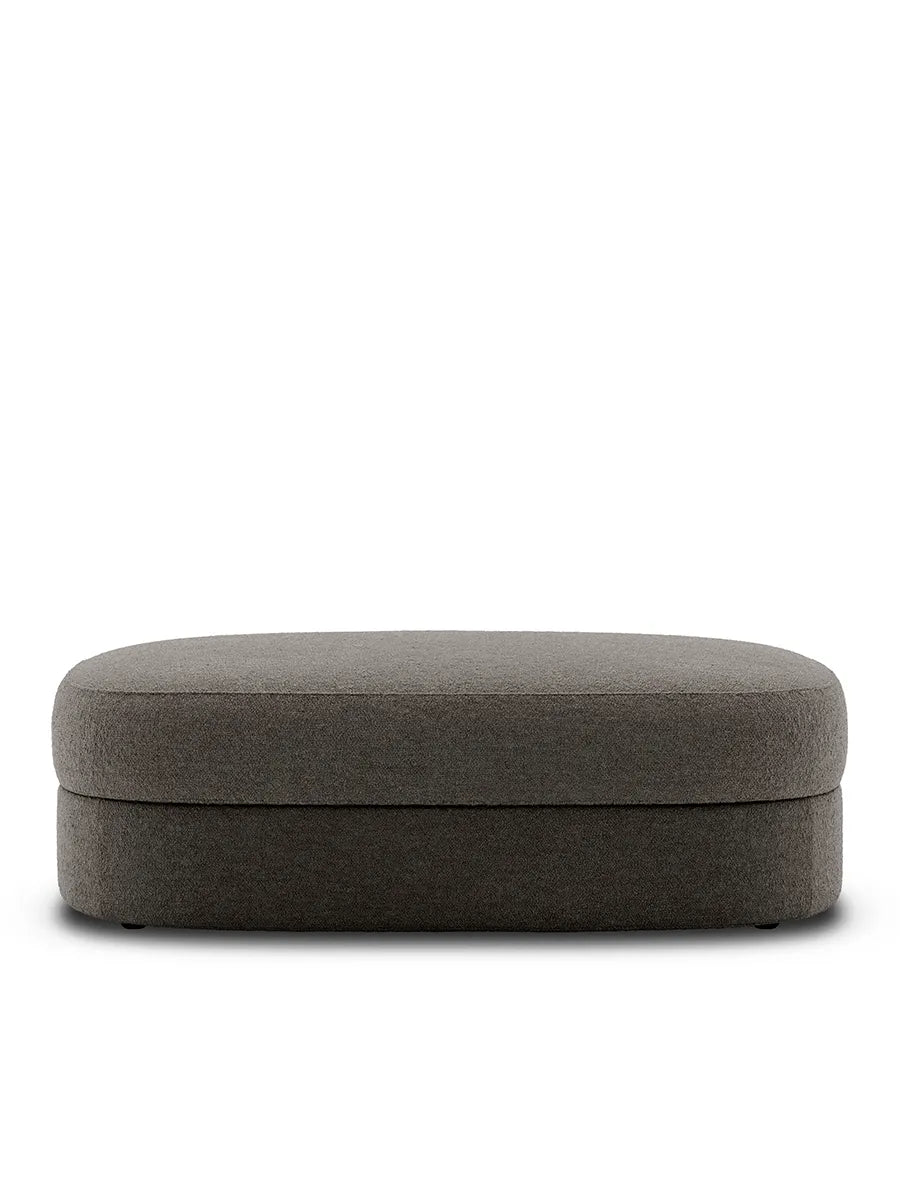 Covent Pouf, stor från New Works - Dark Taupe - Jacobsen Plus