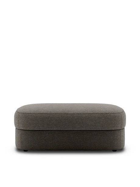Covent Pouf, medium från New Works - Dark Taupe - Jacobsen Plus