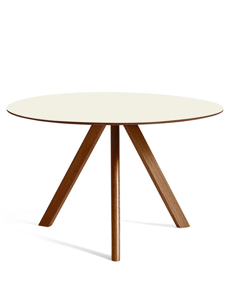 Copenhague CPH20 Bord, Ø120 cm från Hay - Lackerad eg / Lackerad eg - Jacobsen Plus
