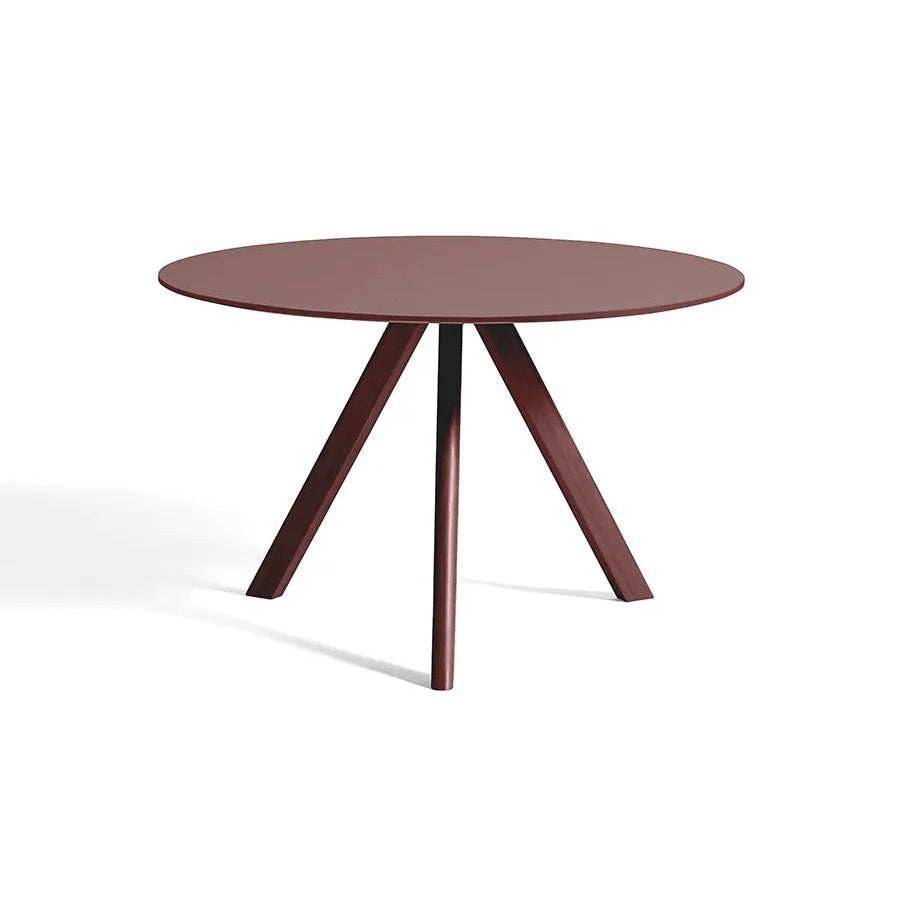  - Bordeaux lakeret eg / Burgundy Linoleum - Jacobsen Plus
