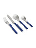MVS Cutlery Set med 4, mörkblå från Hay