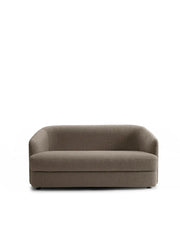 Covent Djup 2-sitssoffa, mörk taupe från New Works