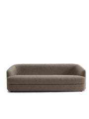 Covent Djup 3-sitssoffa, mörk taupe från New Works