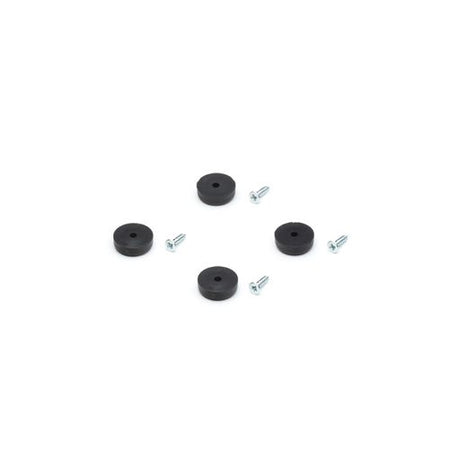 Bendup till Eames stolar, 4 st. - Til DSW-DAW, vit plast - Jacobsen Plus