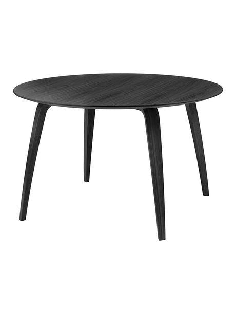 GUBI Matbord, round från GUBI - Sortlakeret Ask - Jacobsen Plus