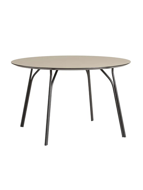 Tree Matbord Round från Woud - Ø120 cm / Svart-svart - Jacobsen Plus