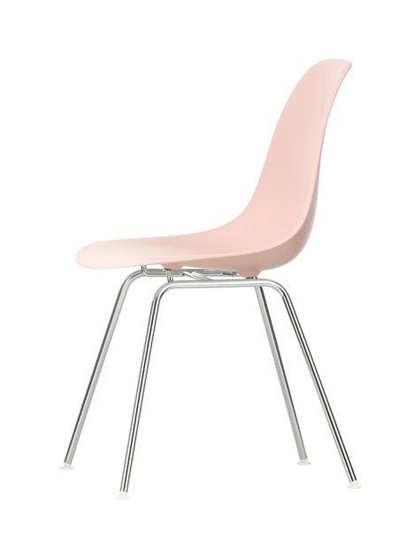 Eames Plastic Side Chair DSX, förkromad från Vitra - Mustard - Jacobsen Plus