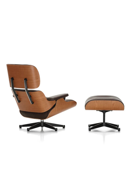 Eames Lounge Chair inkl. Fotpall från Vitra - Mørk valnød - Jacobsen Plus