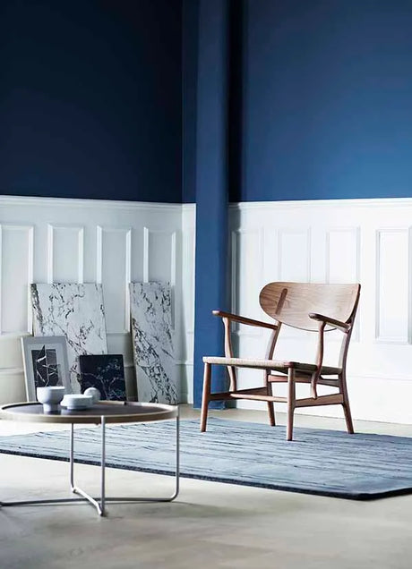 CH417 Brickbord av Hans J. Wegner - Svart-vit laminat / Olie - Jacobsen Plus