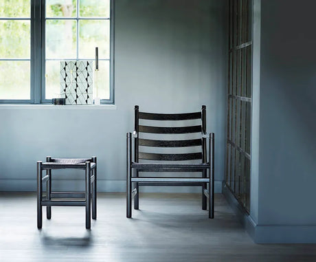 CH53 Pall av Hans J. Wegner - Bok-natur flet / Såpa / H: 39 cm - Jacobsen Plus