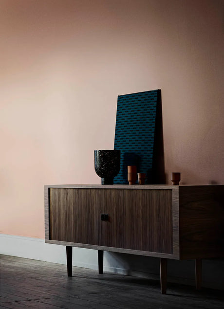 CH825 Credenza Skänk av Hans J. Wegner - Ek / Olie / Rostfri stål - Jacobsen Plus