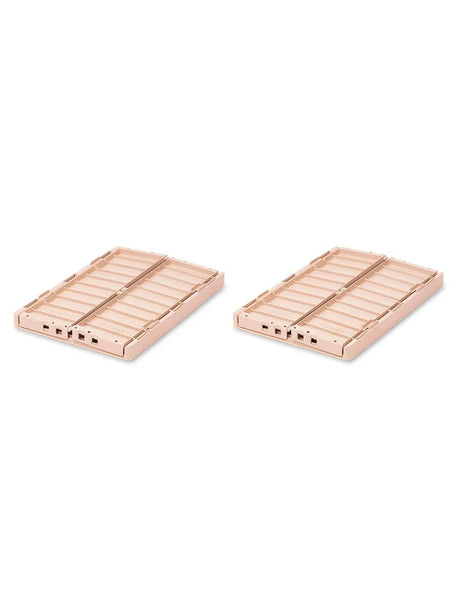 Weston Storage Box, rosa från Liewood - Small - 2 stk. - Jacobsen Plus