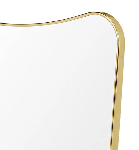 Gio Ponti F. A. 33 Spegel 80 från GUBI - Polished Brass - Jacobsen Plus