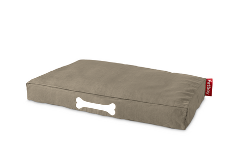 Doggielounge L Canvas Recycled - Hundbädd från Fatboy - Taupe Grey - Jacobsen Plus