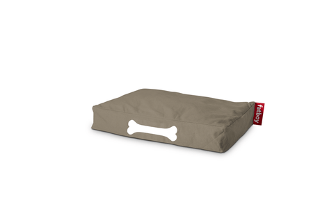 Doggielounge S Canvas Recycled – Hundbädd från Fatboy - Taupe Grey - Jacobsen Plus