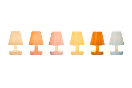 Edison The Ambiance portabel bordslampa från Fatboy - Soft peach - Jacobsen Plus