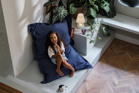 Junior Canvas Recycled sittsäck från Fatboy - Taupe Grey - Jacobsen Plus