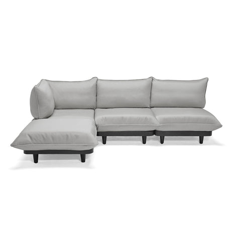 Fatboy - Paletti Set Large Left, hörnsoffa för utomhusbruk, Royal Wolf Grey - 1 - Jacobsen Plus
