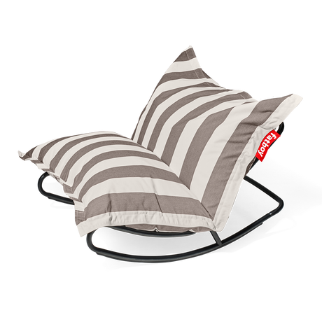 Fatboy Rock 'n Roll + Original Outdoor Sittsäck - Stripe Cacao - Jacobsen Plus
