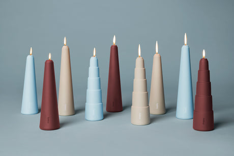 Fatboy - Spire ljusstake, liten - Plum - Jacobsen Plus