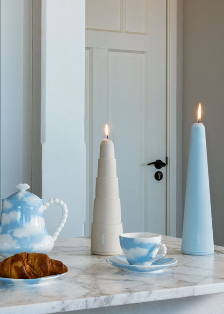 Fatboy - Spire ljusstake, step - Plum - Jacobsen Plus