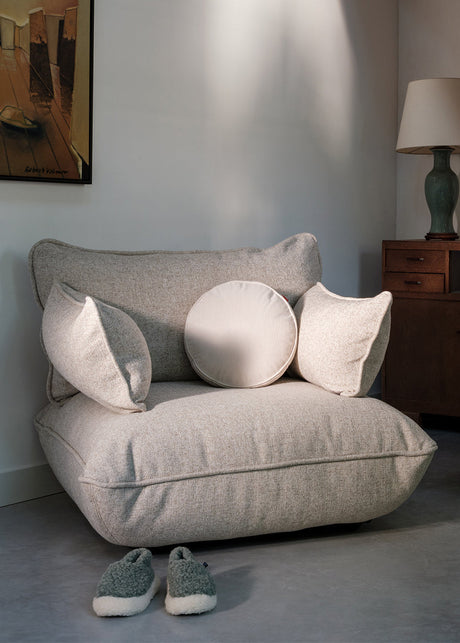 Fatboy - Sumo Sofa 2-sitssoffa, Bouclé - Boucle Recycled Light Brown Melange - Jacobsen Plus