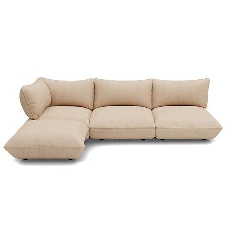 Sumo Sofa Hörn från Fatboy - Velvet Recycled Deep Green - Jacobsen Plus