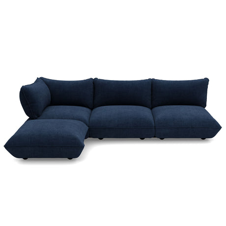 Sumo Sofa Hörn från Fatboy - Velvet Recycled Deep Green - Jacobsen Plus