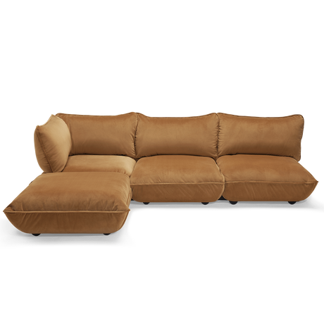 Sumo Sofa Hörn från Fatboy - Velvet Recycled Deep Green - Jacobsen Plus