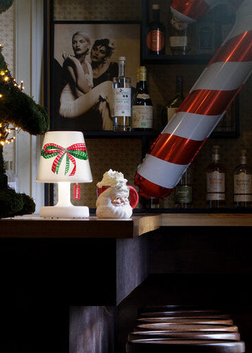 Xmas Cooper Cappie - Lampskärm till Edison the Petit bordslampa från Fatboy - Bow Wow - Jacobsen Plus