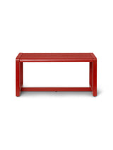 Little Architect Bänk från Ferm Living - Poppy Red - Jacobsen Plus