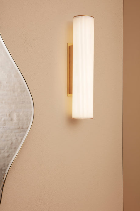 Vuelta vägglampa II 40, vit/mässing från Ferm Living - 3 - Jacobsen Plus