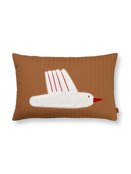 Bird quiltad kudde från Ferm Living - Jacobsen Plus