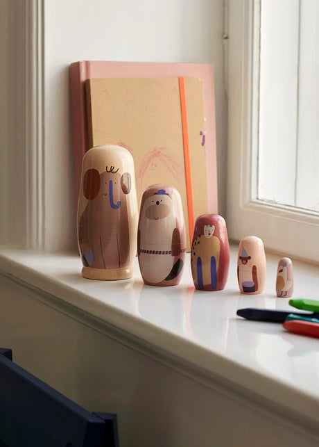 Critter Nesting Dolls från Ferm Living - 2 - Jacobsen Plus