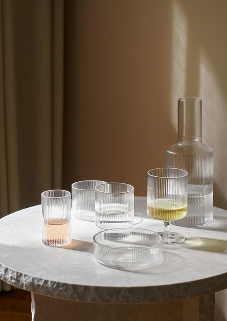 Ripple karaff i glas från Ferm Living - 2 - Jacobsen Plus