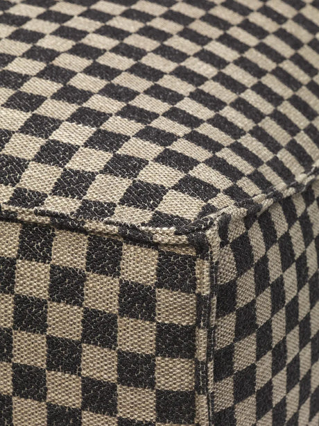 Catena Soffa Mittdel L100 Check, sand/svart från Ferm Living - 3 - Jacobsen Plus
