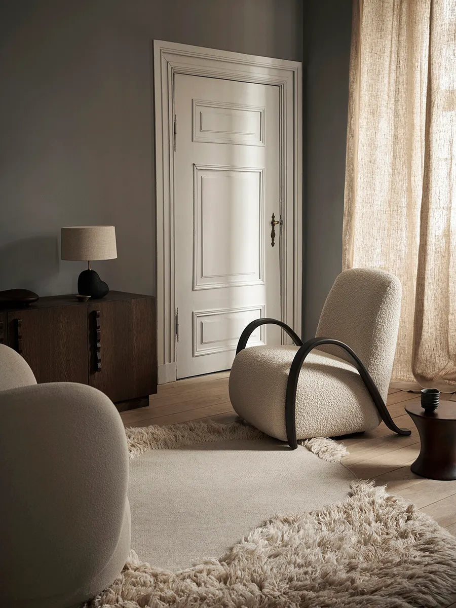 Buur Lounge Chair, nordisk bouclé från Ferm Living - 2 - Jacobsen Plus