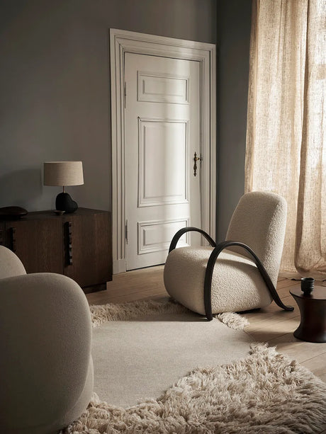 Buur Lounge Chair, nordisk bouclé från Ferm Living - 2 - Jacobsen Plus