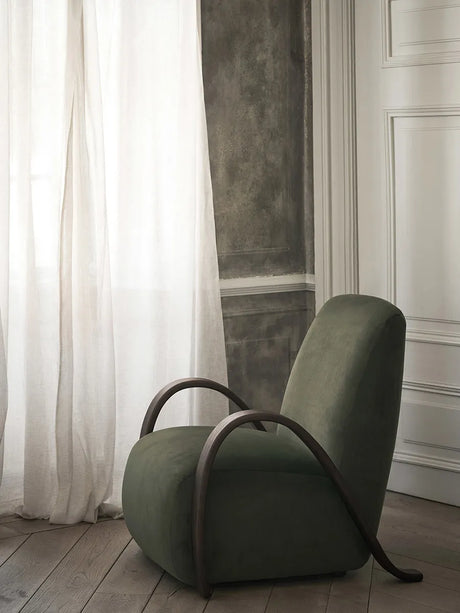 Buur Lounge Chair, lyxig sammet från Ferm Living - 3 - Jacobsen Plus