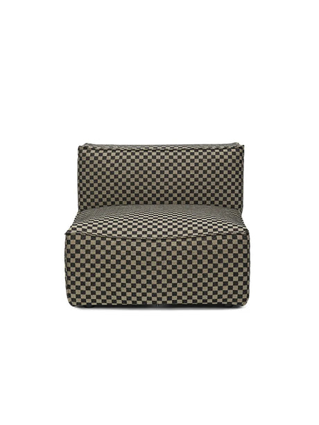 Catena Soffa Center S100 Check, sand/svart från Ferm Living - Jacobsen Plus