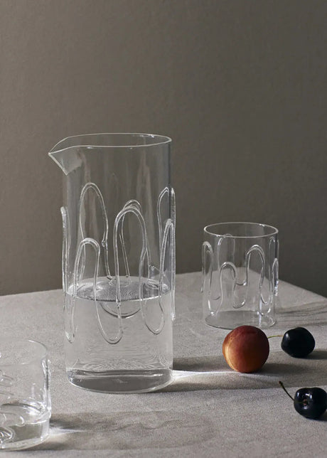 Doodle Glas Tall, set om 2 st. från Ferm Living - 3 - Jacobsen Plus