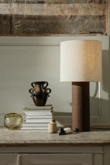 Water Swirl vase, Round från Ferm Living - Moss green - Jacobsen Plus