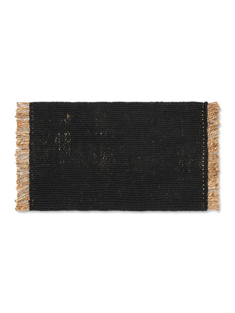 Block Matta från Ferm Living - Black-Natural - Jacobsen Plus