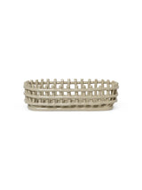 Ceramic Basket, oval från Ferm Living - Kashmir - Jacobsen Plus