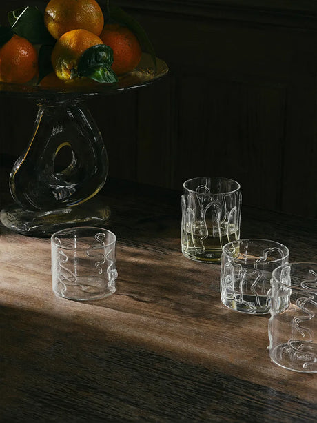Doodle Glasses Low, set om 2 st. från Ferm Living - 3 - Jacobsen Plus