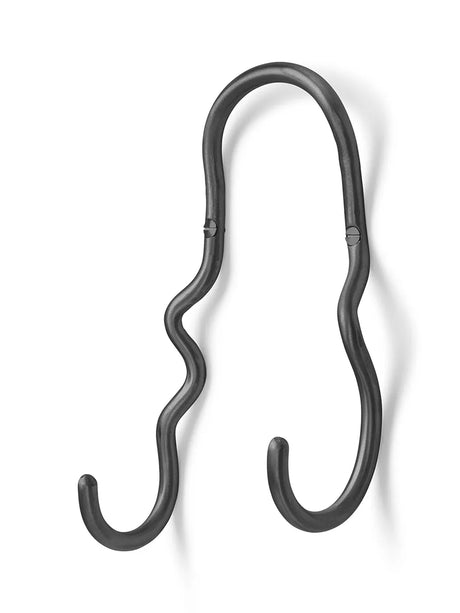 Curvature Double Hook från Ferm Living - Brass - Jacobsen Plus