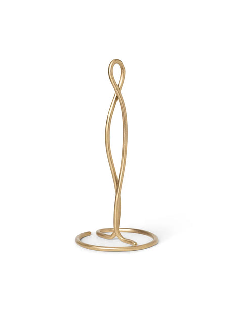 Curvature Pappershanddukshållare från Ferm Living - Brass - Jacobsen Plus