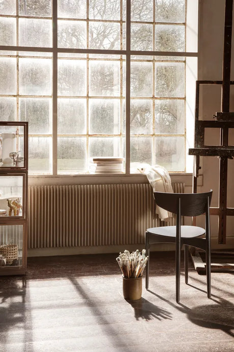Herman Stol, trästomme från Ferm Living - Black - Jacobsen Plus