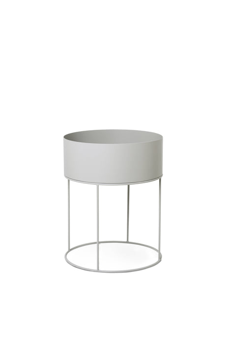 Plant Box Round från Ferm Living - Black - Jacobsen Plus