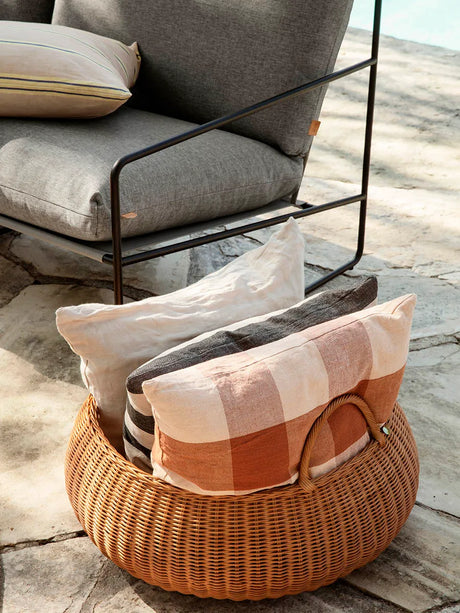 Braided Basket, låg från Ferm Living - 4 - Jacobsen Plus